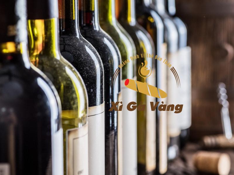 Rượu vang có hạn sử dụng nhưng không được in lên bao bì